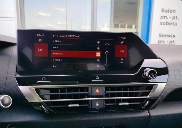 Citroen C4 cena 87500 przebieg: 12335, rok produkcji 2021 z Toruń małe 781